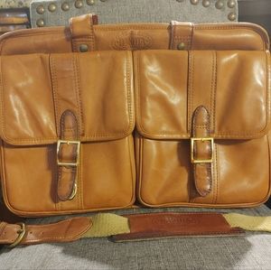 COPY - Dakota Tumi Steer Hide Messenger Bag